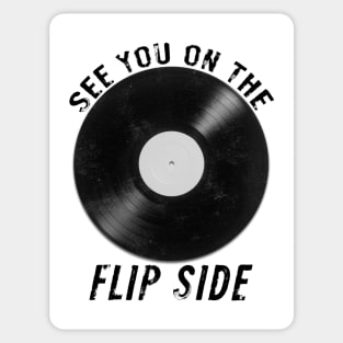 flip side Sticker